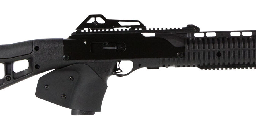 Hi-Point 995TSCA 995TS Carbine *CA Compliant 9mm Luger Caliber with 16.50" Barrel, 10+1 Capacity, Black Metal Finish, Black All Weather Molded Stock & Black California Paddle Grip Right Hand
