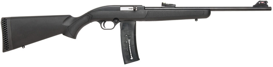 Mossberg 37073 702 Plinkster  Full Size 22 LR 25+1 18" Blued Blued Aluminum Receiver Black Right Hand
