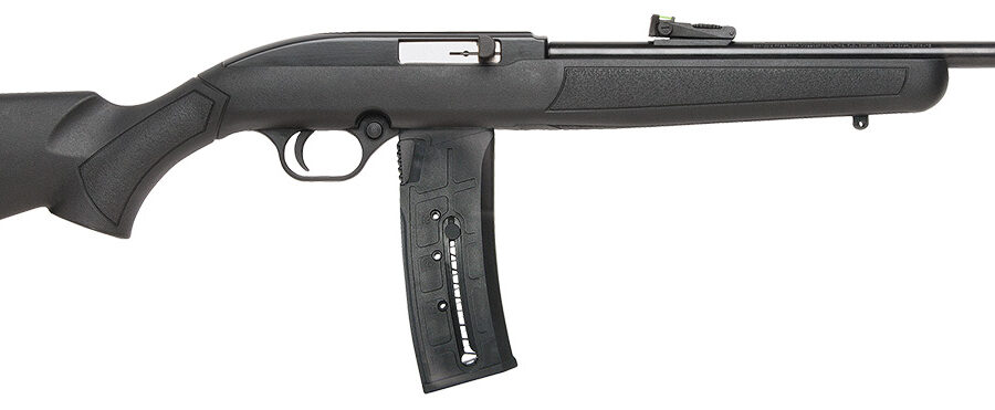 Mossberg 37073 702 Plinkster  Full Size 22 LR 25+1 18" Blued Blued Aluminum Receiver Black Right Hand