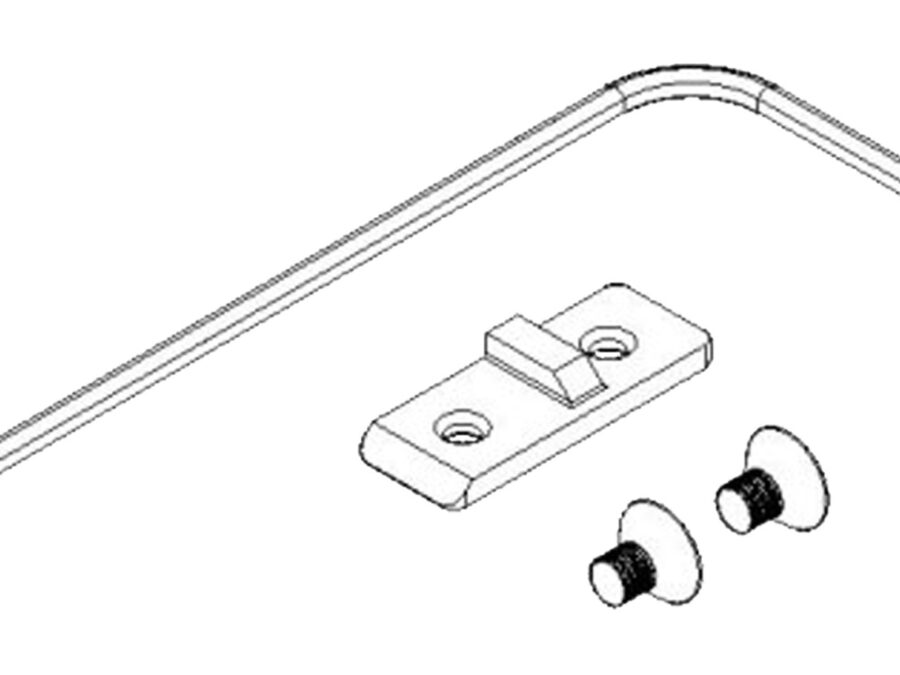 Kel-Tec S2K205CZ75 Mag Catch Kit Mag Catch Kit made of Steel with Black Finish for CZ 75 Sub 2000 Gen2 Magazines