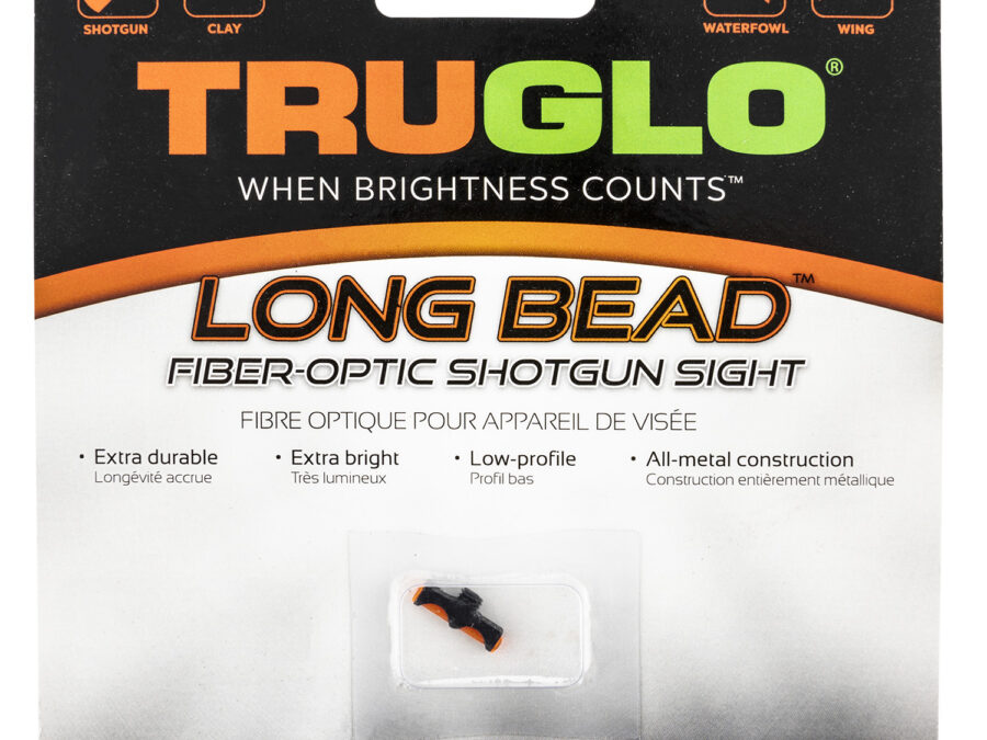Truglo TG947ARM Long Bead  Metal Universal Shotgun Fiber Optic Red 6-40