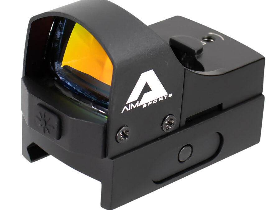 Aim Sports RT5P1 Micro Reflex Sight  Matte Black 1x24mm 3.5 MOA Red Dot
