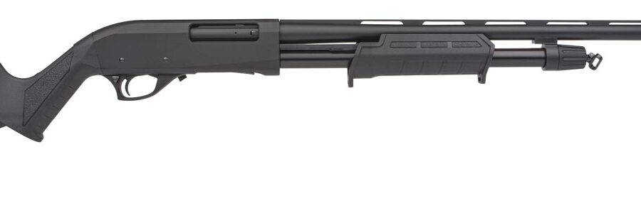 Rock Island PA20H26 All Generations  20 Gauge 3" 5+1 26" Black Anodized Contoured/Smooth Bore/Vent Rib Barrel, Black Fixed w/Adjustable Cheek Rest Stock