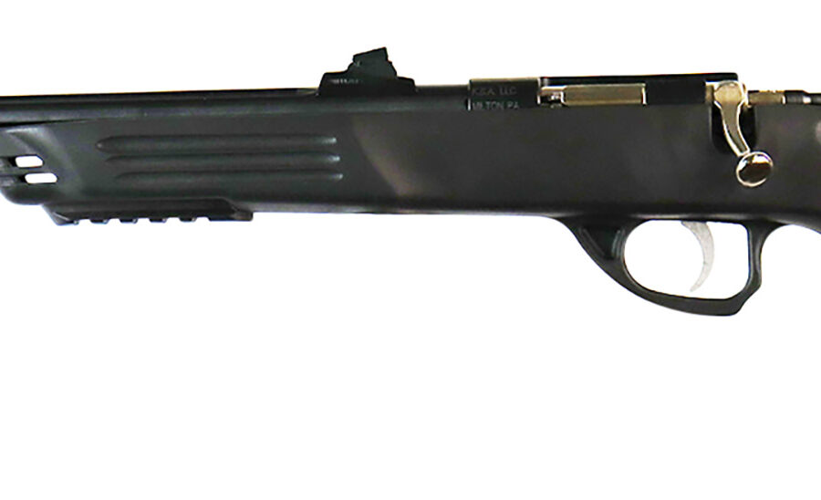 Crickett KSA693 Adult Pistol  22 LR 1rd 10.50" Blued Threaded Barrel w/Cap, Williams Fire Sights, Integrated Picatinny Accessory Rail, Synthetic Grip, Rebounding Firing Pin Safety