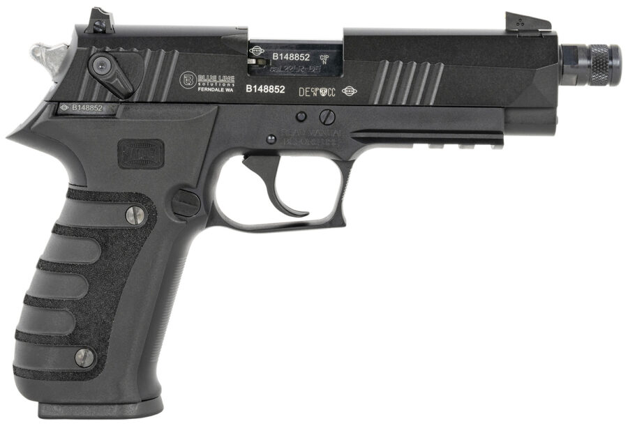 Mauser Rimfire 4010102 M20  22 LR 10+1 4.75" Black Steel Threaded Barrel, Black Serrated Slide, Black Aluminum Frame w/Picatinny Rail, Ambidextrous