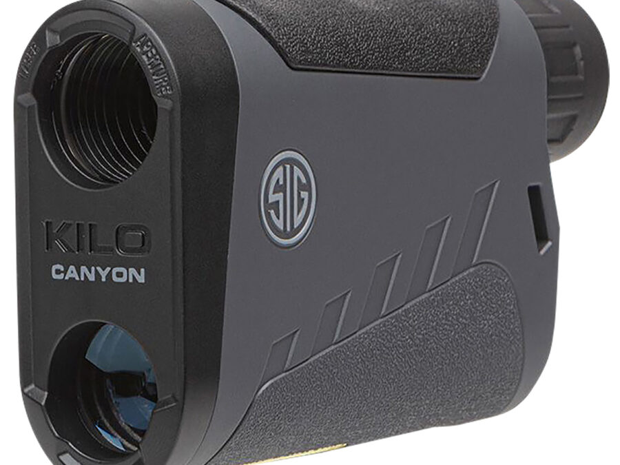 Sig Sauer Electro-Optics SOKCN606 Kilo Canyon  Black/Gray Black Rubber Armor 6x22mm 3000 yds Max Distance LED Display