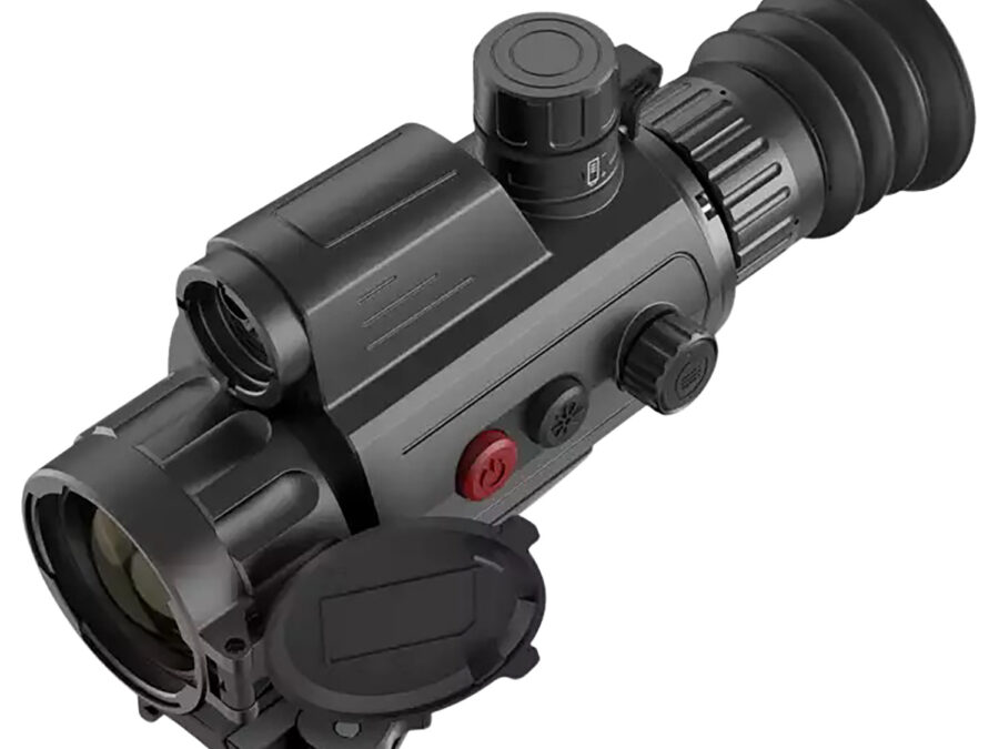 AGM Global Vision 3142555305RA31 Varmint LRF TS35-640 Thermal Rifle Scope Black 2-16x35mm Multi Reticle, 1x/2x/4x/8x Zoom, 640x512 50 Hz Resolution, Features Laser Rangefinder