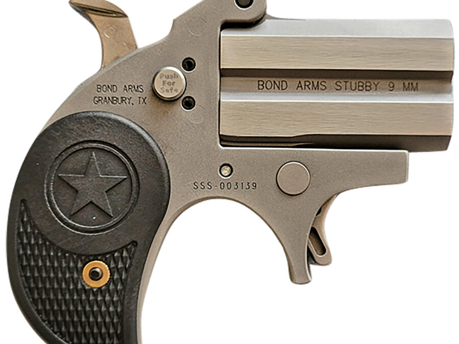Bond Arms BASTB Stubby  380 ACP 2rd Shot 2.20" Matte Stainless Steel Frame Black Textured Polymer Grips