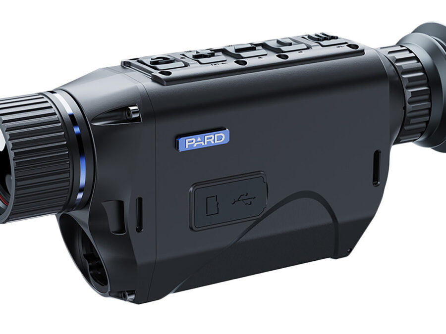 PARD TA3235LRF TA32  Thermal Monocular Black 3.7x 35mm Multi Reticle 384x288, 50Hz Resolution Zoom 2x-8x Features Laser Rangefinder