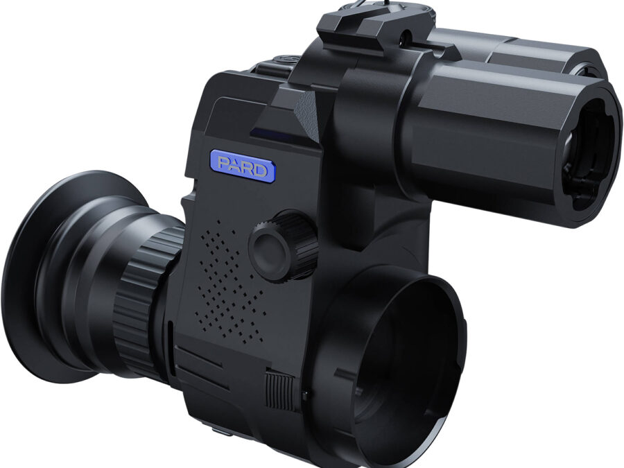 PARD NV007SP850LRF NV007S  Night Vision Clip On Black 4x 14.50mm Features Laser Rangefinder