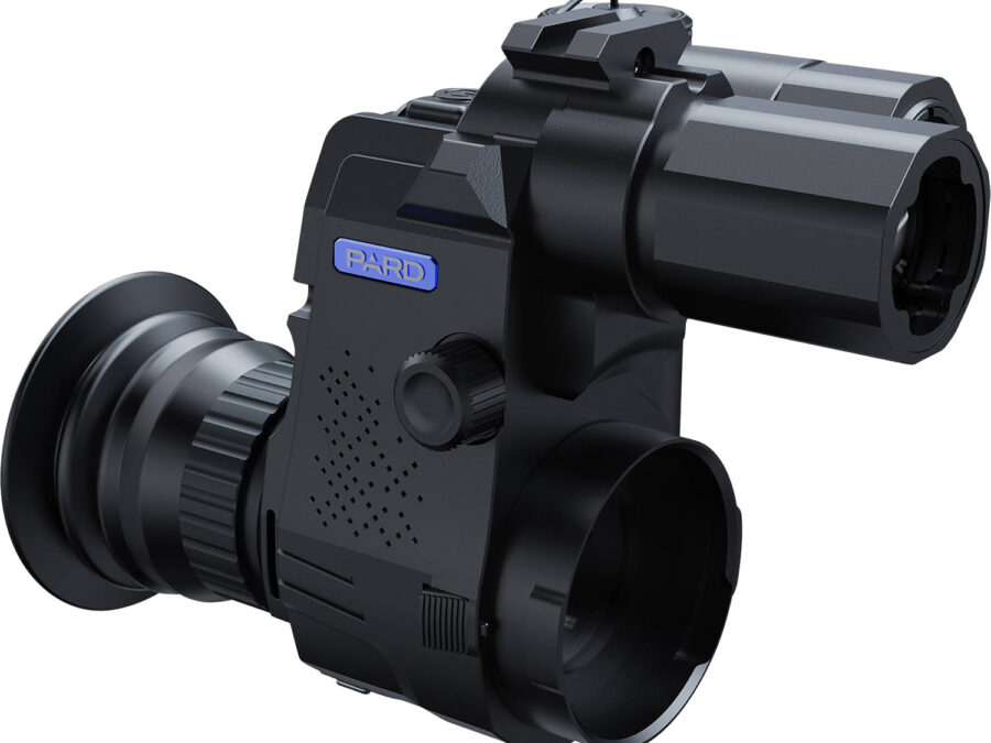 PARD NV007SP940LRF NV007S  Night Vision Clip On Black 4x 14.50mm Features Laser Rangefinder
