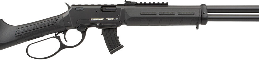 Rock Island TM22LA20 TM22  Full Size 22 LR 10+1 20" Black Anodized Barrel, Black Anodized Picatinny Rail Aluminum Receiver, M-LOK Handguards, Black Anodized Aluminum Fixed Stock,  Ambidextrous
