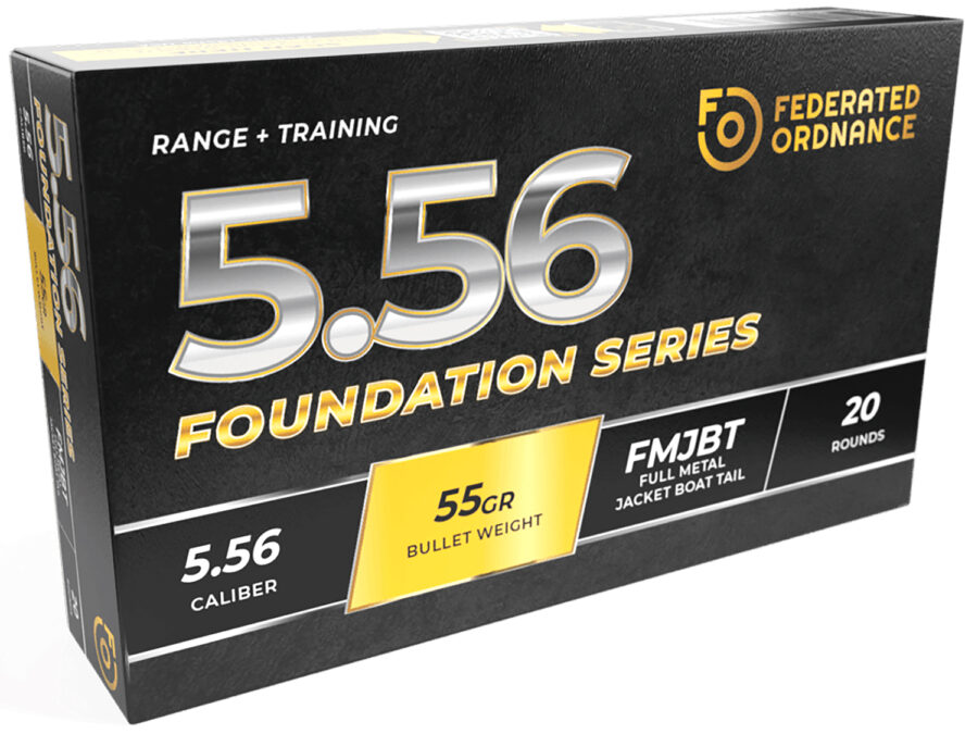Nemo Arms 556M193NA55FO   5.56mm 55gr Full Metal Jacket Boat Tail 20 Per Box/50 Case
