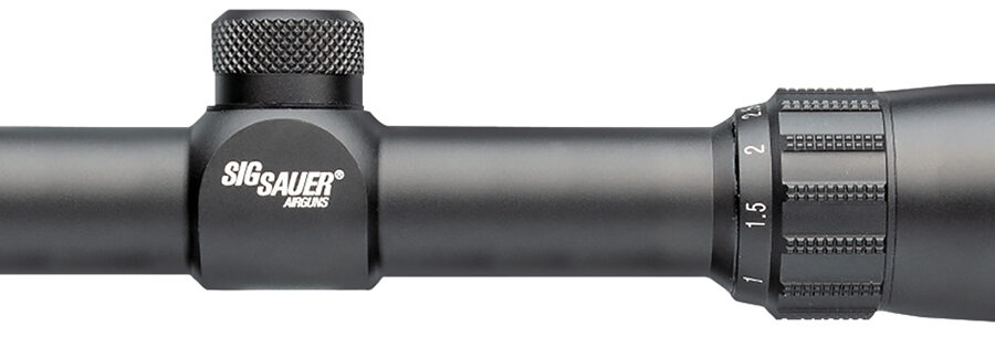 Sig Sauer Airguns AIRT4 Air T4  Black 1-4x 24mm 1" Tube Mil-Dot Reticle