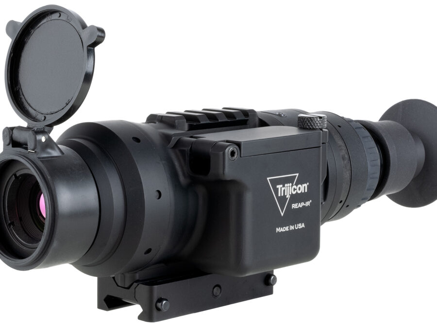 Trijicon EO REAP244 Reap-IR 24-4 Thermal Matte Black 1.2-9.6x 24mm Multi Reticle 1x-8x Zoom 640x480, 12 Microns, 60Hz Resolution
