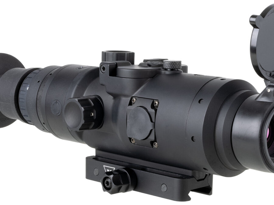 Trijicon EO HUNTER243 IR-Hunter 24-3 Thermal Matte Black 1.2-9.6x 24mm Multi Reticle 1x-8x Zoom, 640x480, 12 Microns, 60Hz Resolution