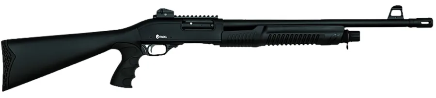Citadel FRPATMB1220 PAT  12 Gauge Pump 3" 3+1 20" Black Steel Barrel, Black Picatinny Rail Steel Receiver, Fixed Black Synthetic Stock