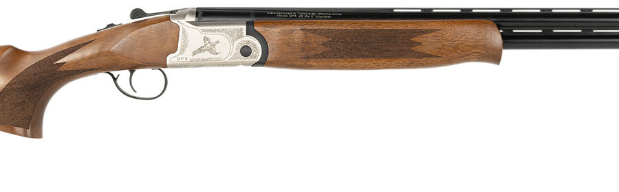 Gforce Arms GF52824Y Filthy Pheasant  Youth 28 Gauge Break Open 3" 2rd 24" Over/Under Vent Rib Barrel, Nickel Plated Engraved Receiver, Fixed Turkish Walnut Stock