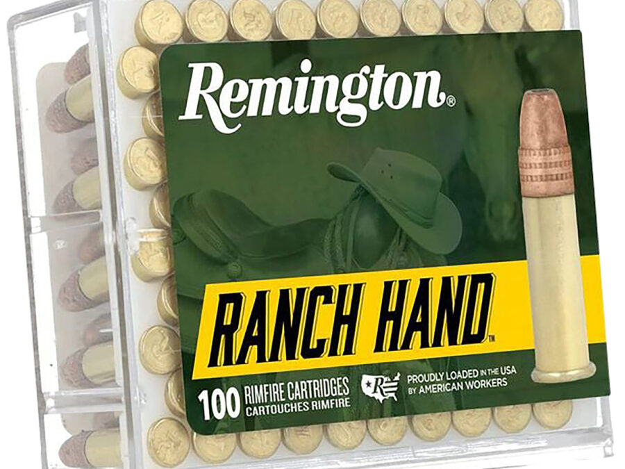 Remington Ammunition R21273 Ranch Hand Rimfire 22LR 38gr Copper Plated Hollow Point 100 Per Box/50 Case