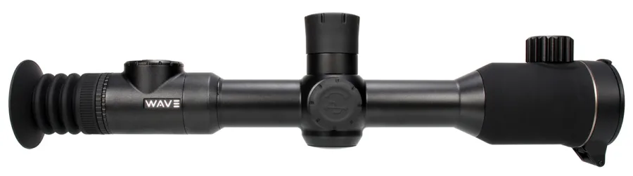 Wave WTS100 Atris 335  Thermal Black 3.3x35mm Illuminated Multi Reticle, Digital Zoom 16.5x Rapid/Smooth, 384x288, 12 Microns, 50 Hz Resolution