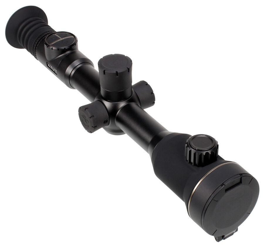Wave WTS105 Atris 650  Thermal Black 3x50mm Illuminated Multi Reticle, Digital Zoom 15x Rapid/Smooth, 640x512, 12 Microns, 50 Hz Resolution