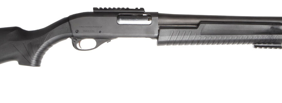 ATI ATIGMB3R MB3 R 12 Gauge Pump 3" 4+1 18.50" Black Smooth Bore Barrel, Black Stainless Steel Receiver, Black Synthetic Stock, Right Hand