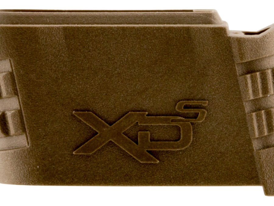 Springfield Armory XDS5901FDE Backstrap Sleeve  made of Polymer with Flat Dark Earth Finish & 1 Piece Design for 9mm Luger Springfield XD-S with #1 Backstrap