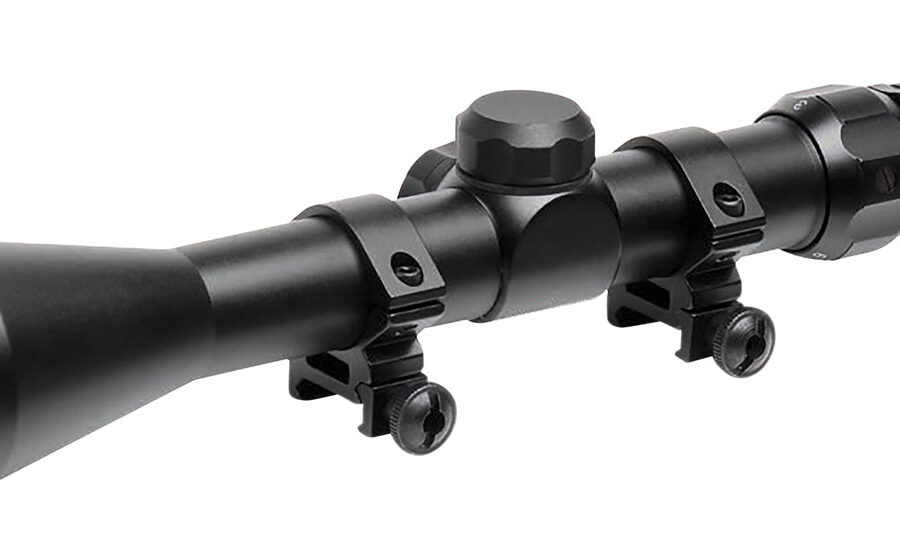 TruGlo TG-85394XB Buckline  Black Anodized 3-9x 40mm 1" Tube BDC Reticle