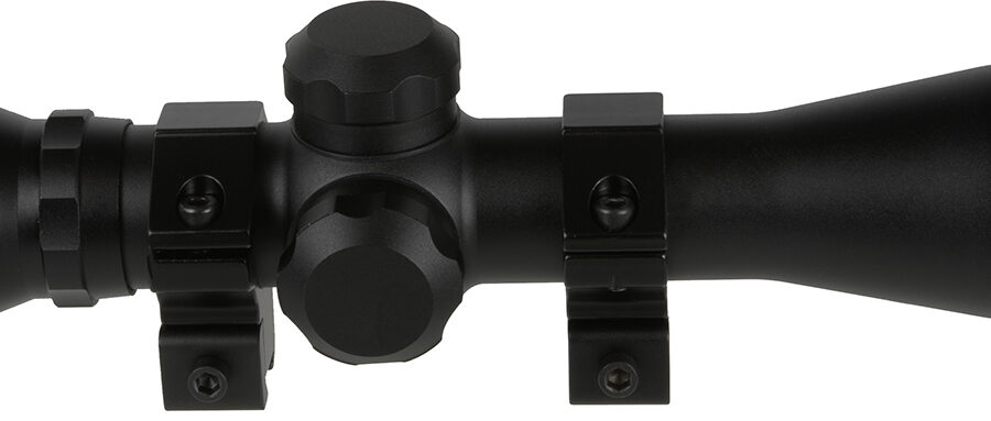 TruGlo TG8504BR Compact  Matte Black 4x32mm 1" Tube Duplex Reticle