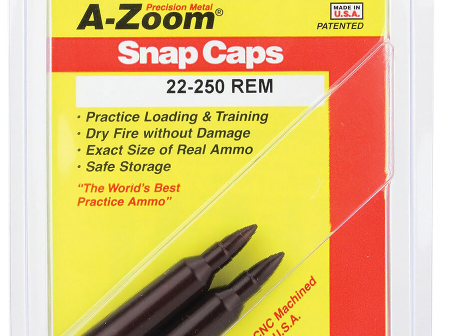 A-Zoom 12254 Rifle Snap Cap 22-250Rem 2Pack