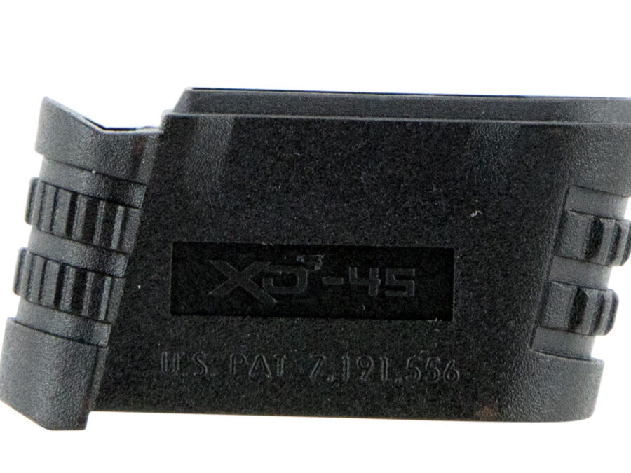 Springfield Armory XDS5001 Backstrap Sleeve  made of Polymer with Black Finish & 1 Piece Design for 45 ACP Springfield Armory XD-S with #1 Backstrap & 3.30"-4" Barrel