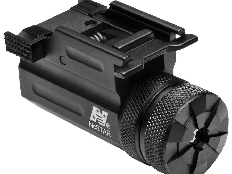 NcStar AQPTLMG Compact Green Laser with QR Weaver Mount  Black Anodized