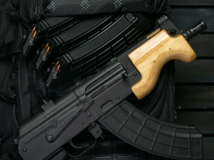 CENTURY ARMS MICRO DRACO 7.62X39 BLACK PKG