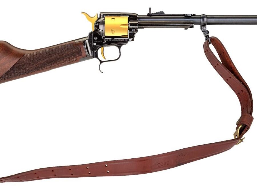 HERITAGE MANUFACTURING RR RANCHER 22LR BL/GLD 16" 6RD