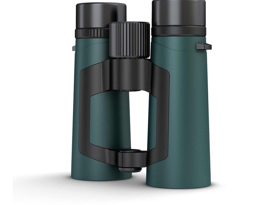 German Precision Optics Polariz Binocular Bundle 10x42 Green Black with Harness Tripod Adaptor
