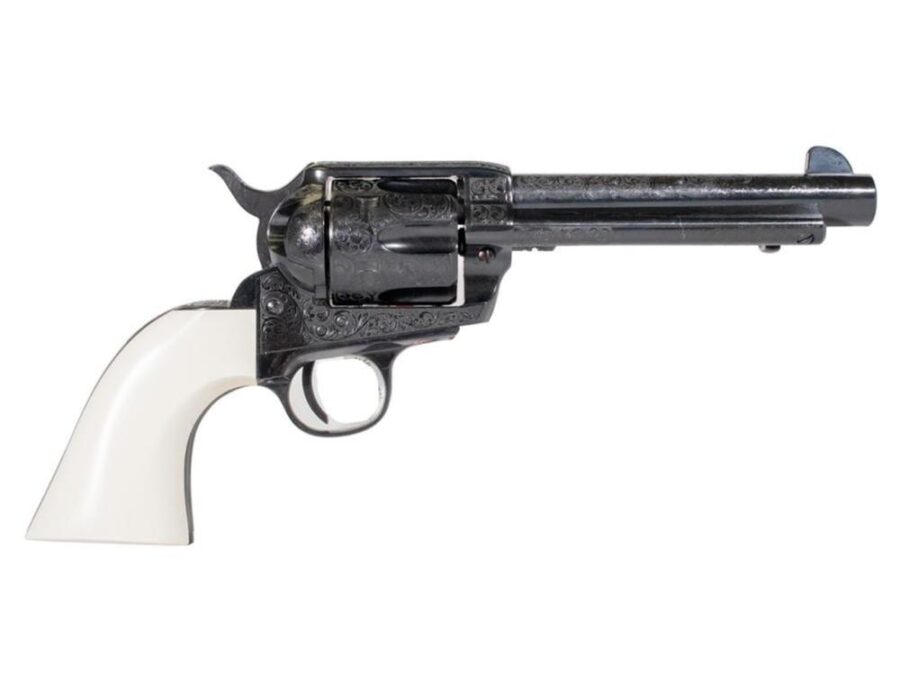 Pietta 1873 The Shootist Handgun .45 Colt 6rd Capacity 4.75" Barrel  Ivory grips