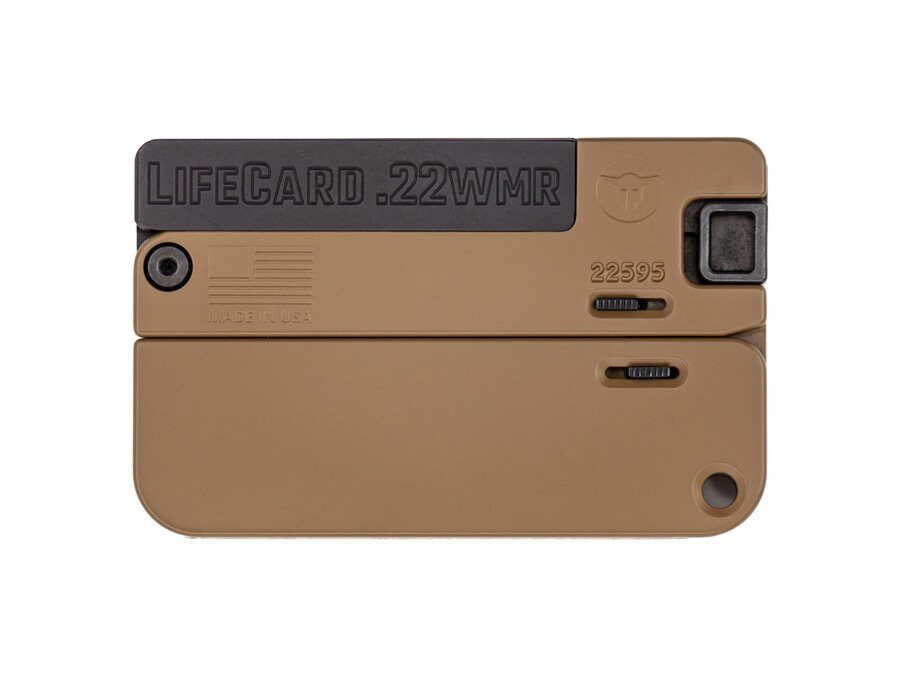 TRAILBLAZER FIREARMS LIFECARD 22MAG BLACK/BROWN