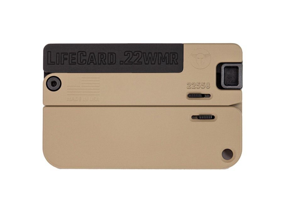 TRAILBLAZER FIREARMS LIFECARD 22MAG BLACK/TAN