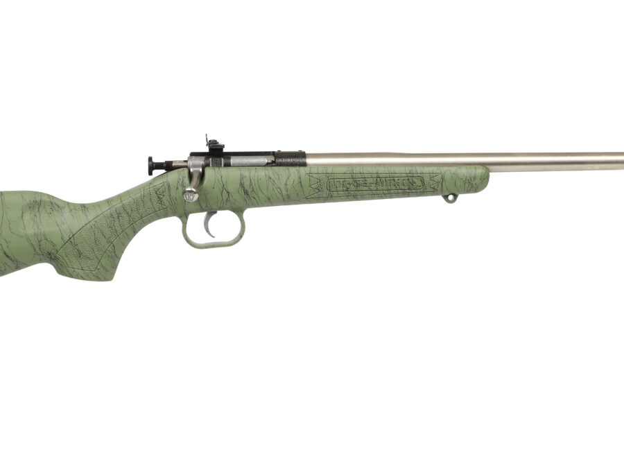 KEYSTONE SPORTING ARMS CRICKETT 22LR SS GRN/BLK WEB