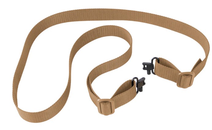 Single Point Sling Deluxe Locking Swvls Tan