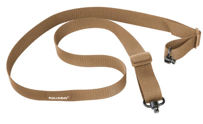 Single Point Sling W/QD Push Button Swvls Tan