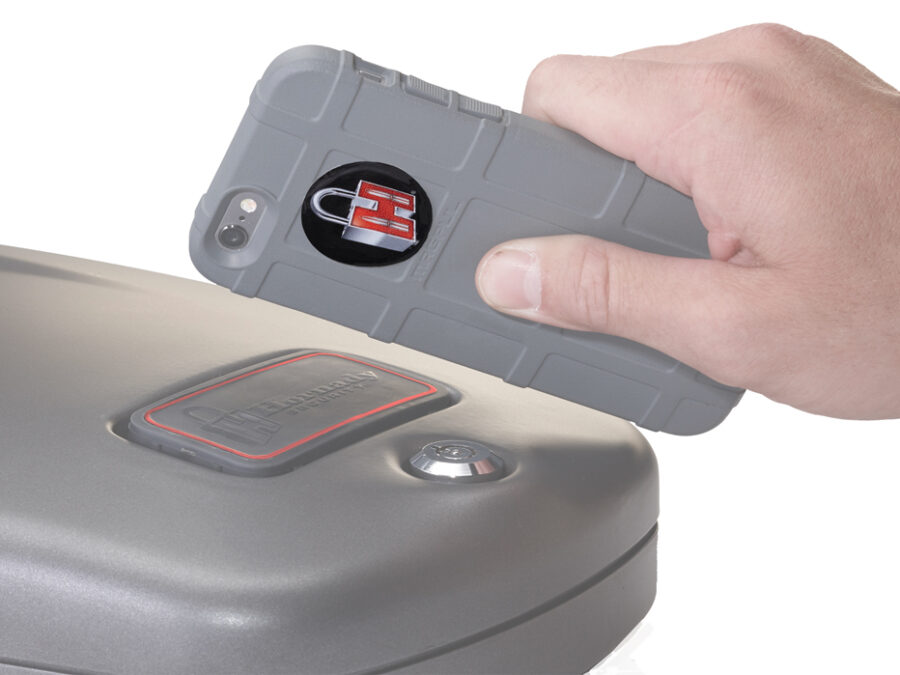 Hornady 98168 Rapid Safe RFID Sticker Black Sticker