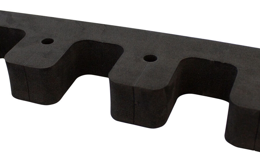 SME SMEMGR Magnet Gun Rest  Black High Density Foam, Holds Guns Or Fishing Poles
