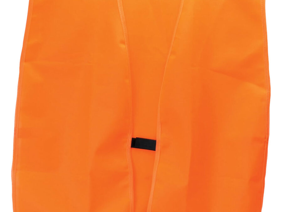 HME VESTOR Safety Vest  OSFA Blaze Orange Polyester