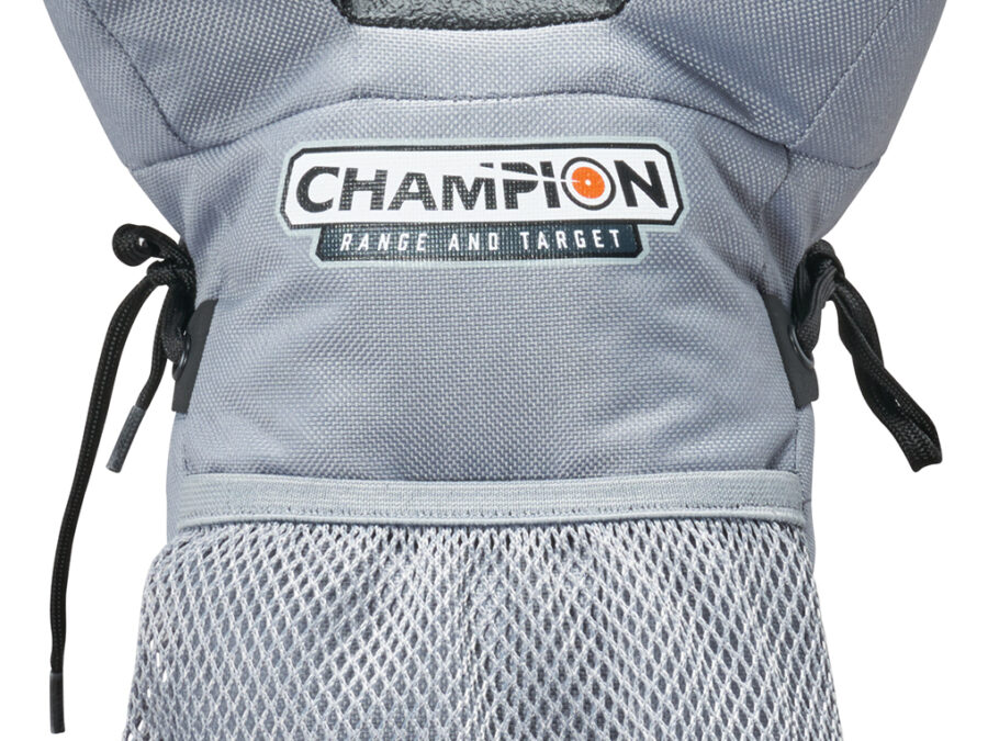 Champion Targets 40895 Rail Rider Shooting Rest Front Bag Gray w/Black Panels