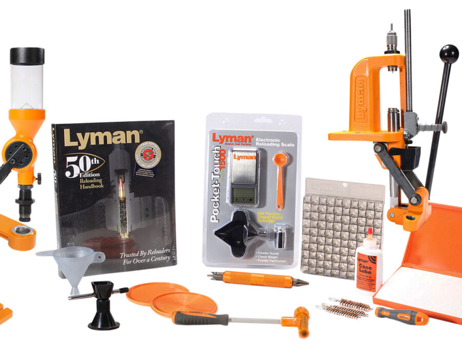 Lyman 7810360 Brass Smith Victory Press Reloading Kit 1 Hole Cast Iron