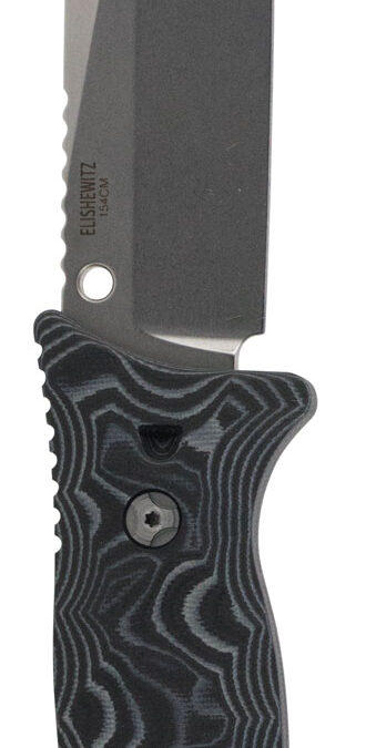Hogue 35279 EX-F02  4.50" Fixed Clip Point Plain Black 154CM SS Blade/G-Mascus Black G10 Handle