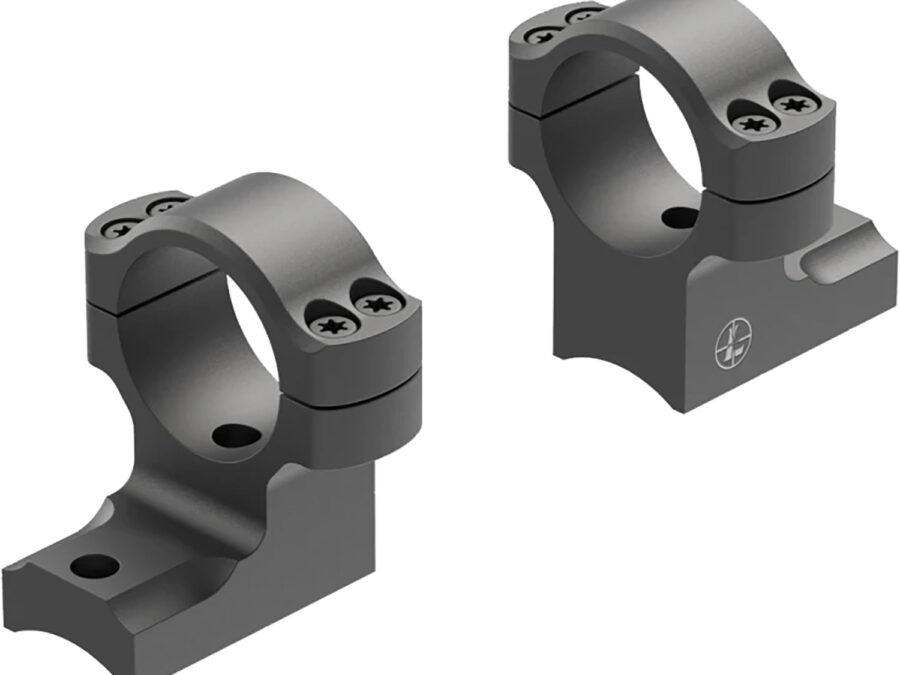 Leupold 171101 BackCountry Ring Mount Matte Black Savage 10/110