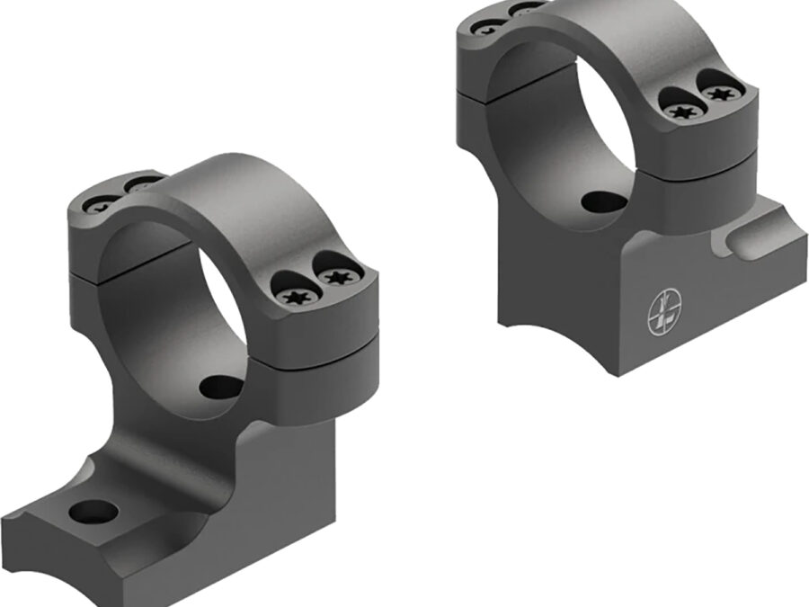 Leupold 171105 BackCountry Ring Mount Matte Black Browning AB3