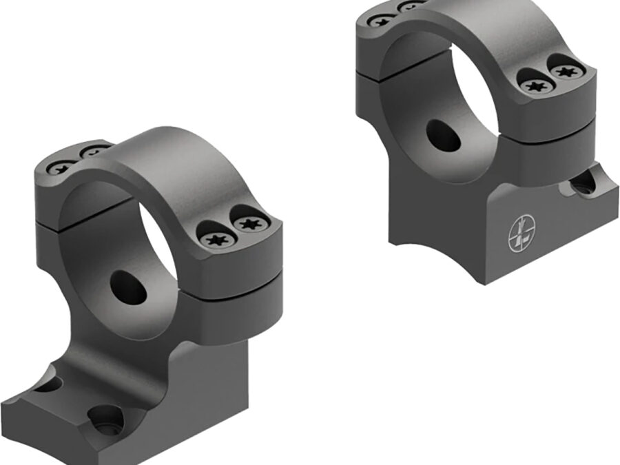 Leupold 171108 BackCountry Ring Mount Matte Black Browning X-Bolt